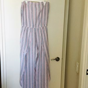 🍂2 for $8! Anthropologie Drew Stripe Jumpsuit